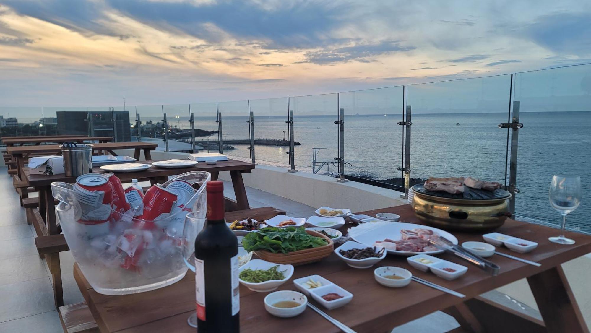 Вилла Jeju Ocean Vill Экстерьер фото